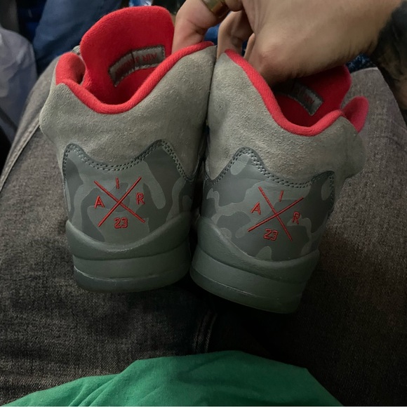 Jordan 5 Retro P51 Camo Size 6.5Y - Picture 6 of 9